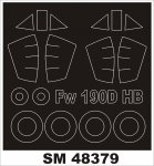 Montex SM48379 FW 190D-9 HOBBY BOSS