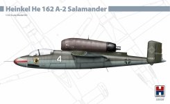 Hobby 2000 32020 Heinkel He 162 A-2 Salamander 1/32