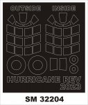 Montex SM32204 HURRICANE IIB for REVELL 1/32