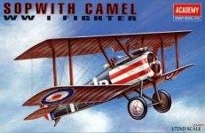 Academy 12447 Sopwith camel (1624)(1:72)