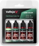 Vallejo 72383 Game Color Cold Green Color Set 4x18ml