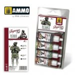 Ammo of Mig 7031 RUSSIAN FLORA UNIFORMS. FIGURES SET 4x17ml