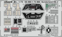 Eduard SS668 Sunderland Mk. V 1/72 SPECIAL HOBBY