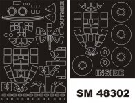 Montex SM48302 Avro Lancaster B Mki/III TAMIYA