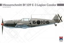 Hobby 2000 32009 Messerschmitt Bf-109 E-3 Legion Condor ( DRAGON + CARTOGRAF + MASK ) 1/32