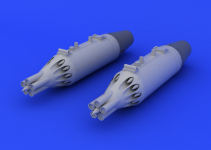 Eduard 648173 UB-16 rocket launcher (2 pcs) 1/48