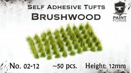 Paint Forge PFTU1202 Brushwood 12mm
