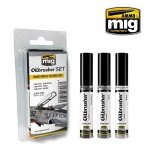 AMMO of Mig Jimenez 7508 BARE METAL COLORS SET