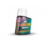 AK Interactive AK14203 BROWN WASH – WARGAME SERIES 35ml