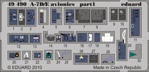 Eduard 49490 A-7D/ E avionics 1/48 Hobby Boss