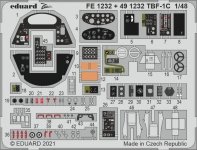 Eduard FE1232 TBF-1C ACADEMY 1/48