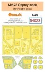 Omask 54023 MV-22 Osprey mask (for Hobby Boss) 1/48