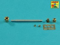 Aber 35L-058N Lufa StuK.40 L/48 7,5cm z hamulcem wylotowym do niemieckich dział pancernych StuG.III Ausf.G wersja wczesna (Trumpeter) 1/35