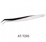 DSPIAE AT-TZ05 Stainless Steel Tweezers with angular tip