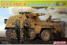 Dragon 6425 Sd.Kfz.250/8 w/7.5cm K.51 L/24 (1:35)