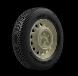 Panzer Art RE35-847 Schwimmwagen 'Trippel' Road Wheels No.2 1/35