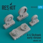 RESKIT RS72-0129 A-4 SKYHAWK EARLY VERSION WHEELS SET 1/72