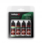Vallejo 72384 Game Color Green Color Set 4x18ml