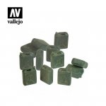 Vallejo SC208 Diorama Accessories IDF Jerrycan set (Kanistry izraelskie IDF) 1/35