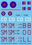 Techmod 48004 - North American B-25C Mitchell II (1:48)
