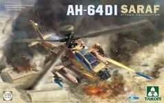Takom 2605 AH-64DI Saraf Attack Helicopter 1/35