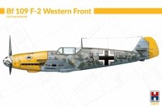Hobby 2000 32015 Bf 109 F-2 Western Front (HASEGAWA + CARTOGRAF + MASKI + METAL PARTS) 1/32