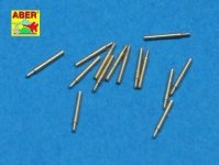 Aber 1:700L-29 Set of 14 pcs 152mm (6in) L50 Vickers Mk.M type 41 barrels for Kongo, Haruna, Hiei, Kirishima, Fuso, Yamashiro 1/700