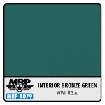 Mr. Paint MRP-A079 WWII US - Interior Bronze-Green - aqua colors - 17ml