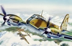 Italeri 0074 Me 410 Hornisse (1:72)