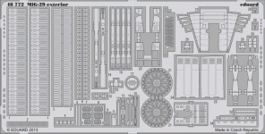 Eduard 48772 MiG-29 Fulcrum exterior 1/48 GREAT WALL HOBBY