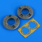 Quickboost QB48975 Ju 88A-4 oil coolers ICM 1/48