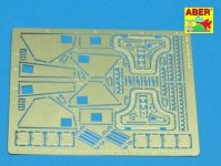 Aber 35A030 Dźwiczki do bocznych schowków do Pumy (Sd.Kfz.234) (1:35)
