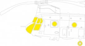 Eduard EX813 CH-47A HOBBY BOSS 1/48