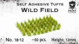 Paint Forge PFTU1218 Wild field 12mm