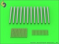 Master SM-350-076 SMS Viribus Unitis armament - 305mm (12pcs), 150mm (12pcs) barrels, 70mm (18pcs) barrels - fits Combrig model
