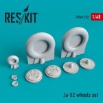 RESKIT RS48-0252 Junkers Ju -52 wheels set 1/48