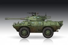 Trumpeter 07443 V-150 Commando AFV w/ Cockerill 90mm Gun 1/72
