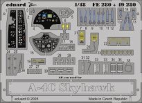 Eduard FE280 A-4C 1/48 Hasegawa