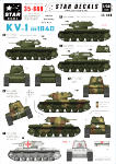 Star Decals 35-888 KV-1 model/1940 1/35