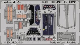 Eduard FE491 Ta 152C 1/48 Dragon