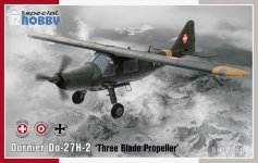 Special Hobby 72506 Dornier Do-27H-2 'Three Blade Propeller' 1/72