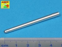 Aber 35L-121 German early 75 mm Pak39 L/48 barrel for Hetzer without muzzle brake Tamiya (1:35)