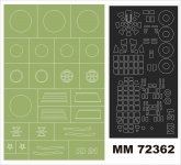 Montex MM72362 Ki-21 SALLY for ICM 72203 1/72