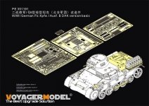Voyager Model PE351191 WWII German Pz.Kpfw.I Ausf. B DAK version basic (For TAKOM 2145) 1/35