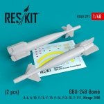 RESKIT RS48-0291 GBU-24B BOMBS (2 PCS) 1/48