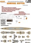 Wood Hunter W35030 Wood deck German Admiral Hipper for Trumpeter (1:350)