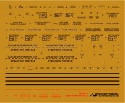 HobbyDecal ST32005V1 Spitfire Stencils ver 1 1/32