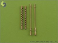 Master SM-35-002 Browning M2 aircraft .50 caliber (12.7mm) barrels with flash hiders (2pcs)