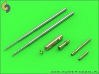 Master AM-32-069 MiG-17A/P/F (Fresco A, B, C) - końcówki działek 37mm i 23mm oraz rurki Pitota  (1:32)