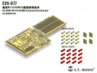 E.T. Model E35-077 US ARMY M1114 HUMVEE Smoke Discharger (For BRONCO Kit) (1:35)